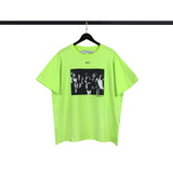 Ow Short Sleeve Tshirt Men'S Large Size Casual Fashion Owt