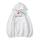 Men'S Autumn And Winter Arrow Fashion Trendy Men'S Velvet Padded Hooded Sweatshirt Owt