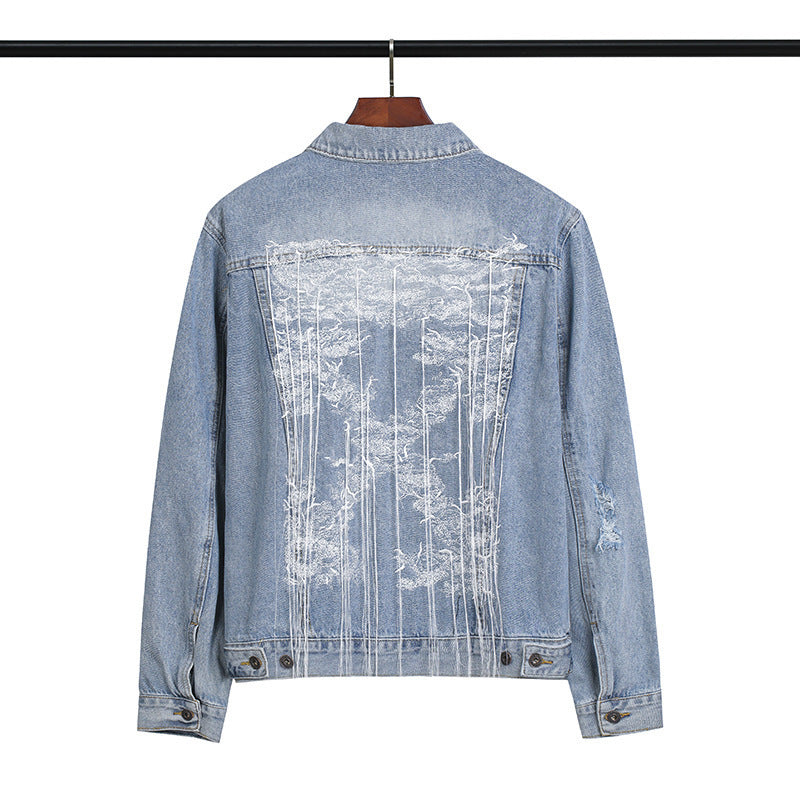 Autumn Ow Denim Jacket Coat Owt