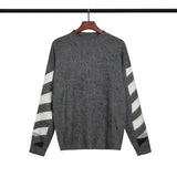 Autumn And Winter Men'S And Women'S Loose Ow Knitted Sweater Large Size Casual Men'S Clothing Owt