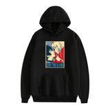 Anime Hoodie Hoodies Pullover Cosplay Costume Zero Two Darling in the Franxx Autumn and Winter Men's and Women's Casual Loose-Fitting Hoodie Sweatshirt