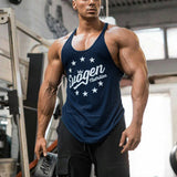 Fitness Mens Sleeveless T-shirt Gym Training Tank Tops & Stringer Vests Vanquish Yellow Stringer Vests Summer Workout Men's Sportswear Cotton Leisure plus Size Loose