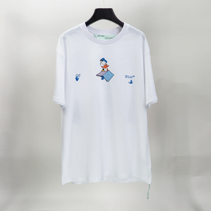 Spring And Summer Printed Short Sleeve Tshirt For Men And Women Owt