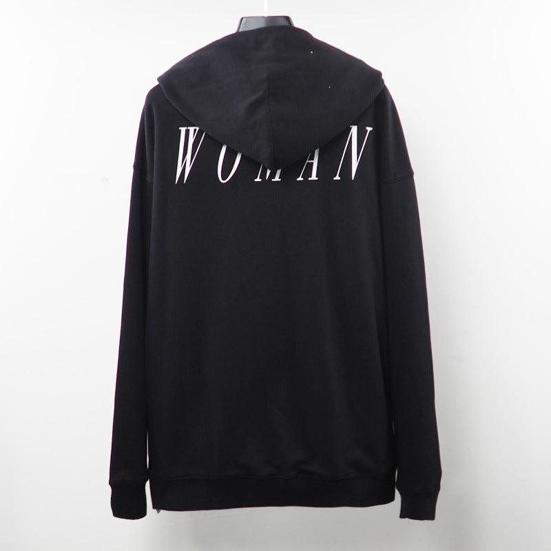 Autumn And Winter Men'S And Women'S Loose Graffiti Arrow Printed Hoodie Owt