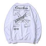 Autumn Printed Men And Women Crew Neck Pullover Sweatshirt Owt