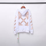 Arrow Printed Hoodie Street Hoodie Owt