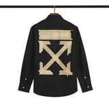 Fall Men'S Long Sleeve Shirt Ow Printed Shirt Owt
