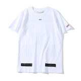 Summer Menswear Arrow Print Ow Short Sleeve Tshirt Owt