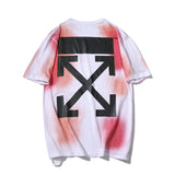 Ow Men'S And Women'S Arrow Short Sleeve Tshirt Casual Plus Size Owt