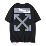 Ow Arrow Short Sleeve Tshirt Plus Size Casual Men'S Clothing Owt