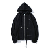 Sweater Cardigan Zipper Hooded Jacket Plus Size Men'S Clothing Owt