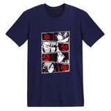 Anime TShirts Aesthetic Men's Shirt Anime Print Fashion Men's Short-Sleeved T-shirt