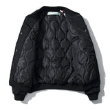 Fall/Winter Jacket Embroidery Arrow Baseball Cottonpadded Jacket Owt