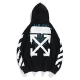 Ow Hooded Sweater Men'S Hip Hop Loose Hoodie Sweater Plus Size Casual Men'S Clothing Owt