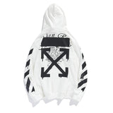 Ow Hooded Sweater Men'S Hip Hop Loose Hoodie Sweater Plus Size Casual Men'S Clothing Owt