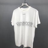Spring/Summer Letter Print Men'S Large Size Casual Short Sleeve Owt