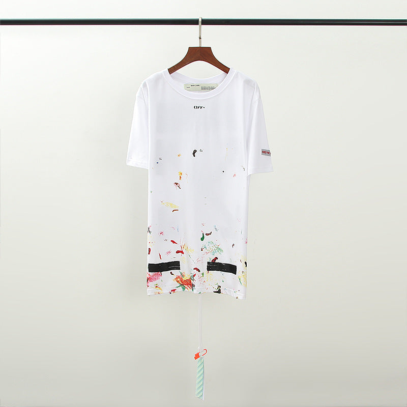 Arrow Short Sleeve Tshirt Casual Plus Size Men'S Clothing Owt