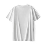 A Ape Print T Shirt Ape Head Owl Printed T-shirt Short Sleeve Round Neck T-shirt