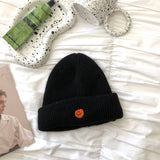 Women Beanies Japanese Style Woolen Cap Women's Autumn and Winter Cold Hat I Knitted Hat