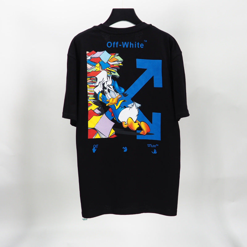 Spring And Summer Printed Short Sleeve Tshirt For Men And Women Owt