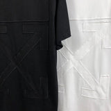 Black Arrow Short Sleeve Round Neck Pullover Loose Tshirt Men'S Top Owt