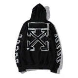 Printed Ow Fashion Coat Hooded Sweater Owt