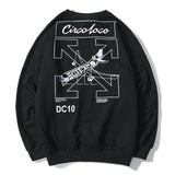 Autumn Printed Men And Women Crew Neck Pullover Sweatshirt Owt