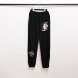 casual Trousers Ow Arrow Print Plus Size Loose Sweatpants Owt