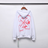 Arrow Hooded Ow Hoodie Sweatpants Plus Size Retro Sports Owt