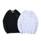 Arrow Tshirt Long Sleeve Casual Fashion Plus Size Men'S Clothing Owt