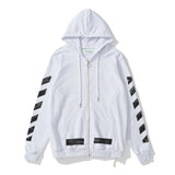 Printed Cardigan Zipper Hooded Coat Plus Size Casual Men'S Clothing Owt