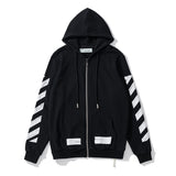 Printed Cardigan Zipper Hooded Coat Plus Size Casual Men'S Clothing Owt