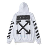 Printed Cardigan Zipper Hooded Coat Plus Size Casual Men'S Clothing Owt