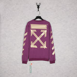 Printed Crew Neck Pullover Sweatshirt Men Owt