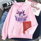 Kuromi Hoodie Printed Little Witch Hoodie Autumn