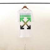 Gradient Arrow Men'S And Women'S High Street Tshirt Men'S Casual Fashion Owt