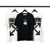 Ow Head Print Tee Men'S And Women'S Short Sleeve Tshirt Owt