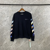 Oil Painting Arrow Round Neck Sweater Male And Female Large Size Casual Sweatshirts Owt