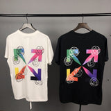 Spring/Summer Letter Print Men'S Large Size Casual Short Sleeve Owt
