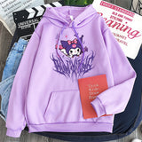 Kuromi Hoodie Goth Clow M Harajuku Style Loose Sweater Women's Long-Sleeved Top