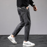 Men Summer Jeans Spring Loose Harem Jeans plus Size Retro Sports Trousers Men