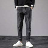 Men Summer Jeans Spring Loose Harem Jeans plus Size Retro Sports Trousers Men