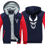 Captain America Hoodie Venom Marvel Clothes Sweater Printed Coat Hoodie Zipper