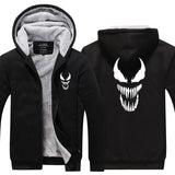 Captain America Hoodie Venom Marvel Clothes Sweater Printed Coat Hoodie Zipper