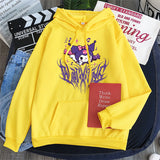 Kuromi Hoodie Goth Clow M Harajuku Style Loose Sweater Women's Long-Sleeved Top