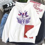 Kuromi Hoodie Goth Clow M Harajuku Style Loose Sweater Women's Long-Sleeved Top