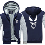 Captain America Hoodie Venom Marvel Clothes Sweater Printed Coat Hoodie Zipper