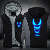 Captain America Hoodie Venom Marvel Clothes Sweater Printed Coat Hoodie Zipper