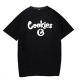 Cookies Shirt Personalized Printed Men's and Women's T-shirt Short Sleeve Large Size Bottoming Shirt