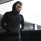 Men's Sports Hoodie Men Sweatshirts Fitness Male's Hoodies Spring and Autumn Muscle Workout Brother Hoodies Hoodie Men Running Long Sleeve Cotton Pullover